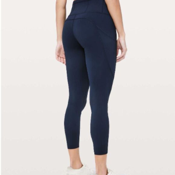 lululemon athletica Pants - Lululemon Fast & Free Leggings 25" - True Navy | Size 14